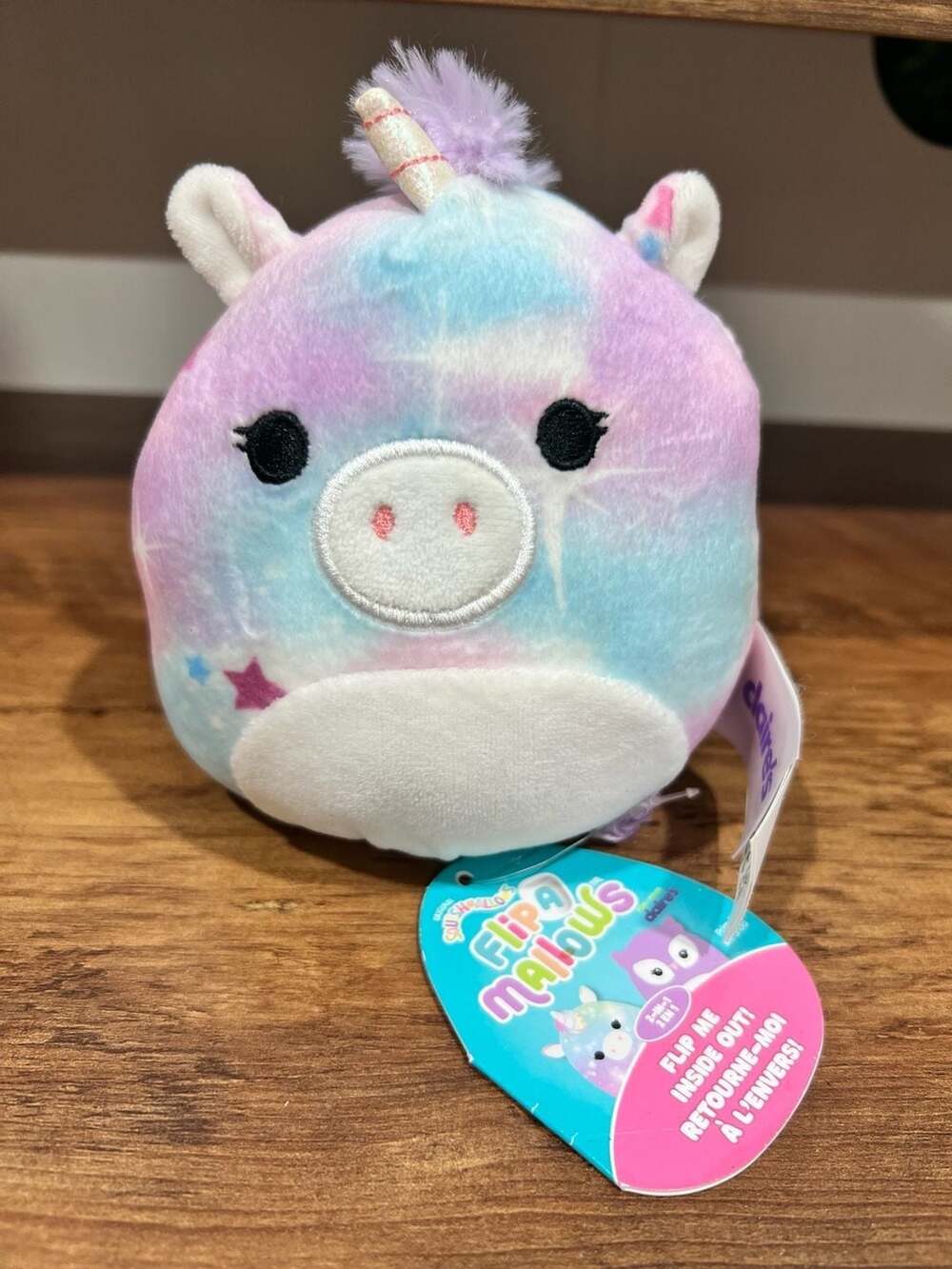 Squishmallows Flip-A-Mallows Prim / Miranda Unicorn and Owl 2-in-1 Plush
